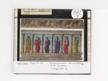Vorschaubild Klagefrauen-Sarkophag, Langseite B
Istanbul, Museum M. 10 Diasammlung